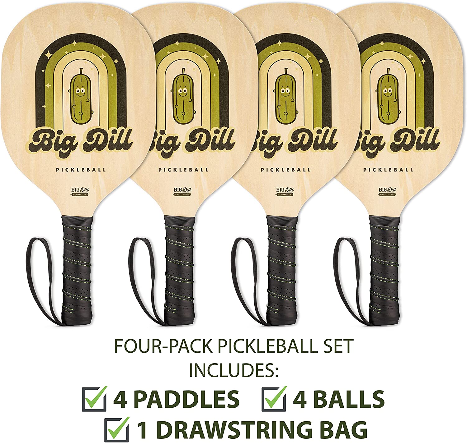 Pickleball outlets Set of 4